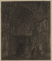 TvB G 0152
<br/>
Portaal van een kathedraal
<br/>
<em>Bauer, Marius (1867-1932)</em>